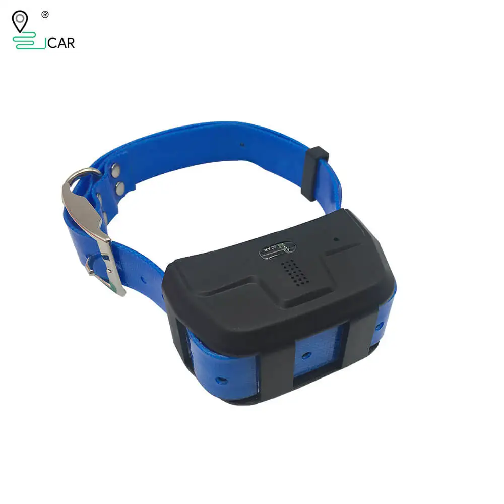 Dog GPS Tracker High Level Waterproof Real Time Tracking Security Hound Locator With Collar