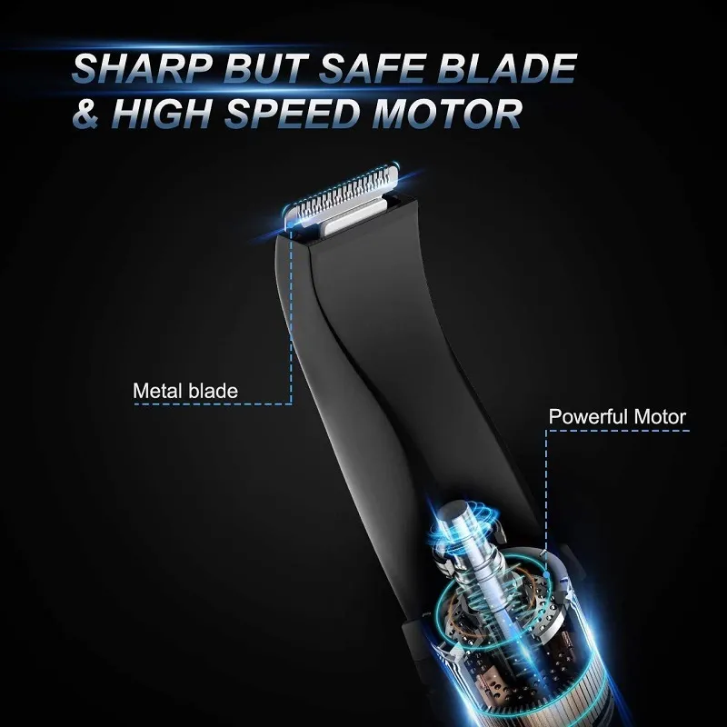 Dog Grooming Clippers Cat And Small Dog Clippers Low Noise Electric Pet Trimmer Trim Paws Eyes Ears Face Around The Dog