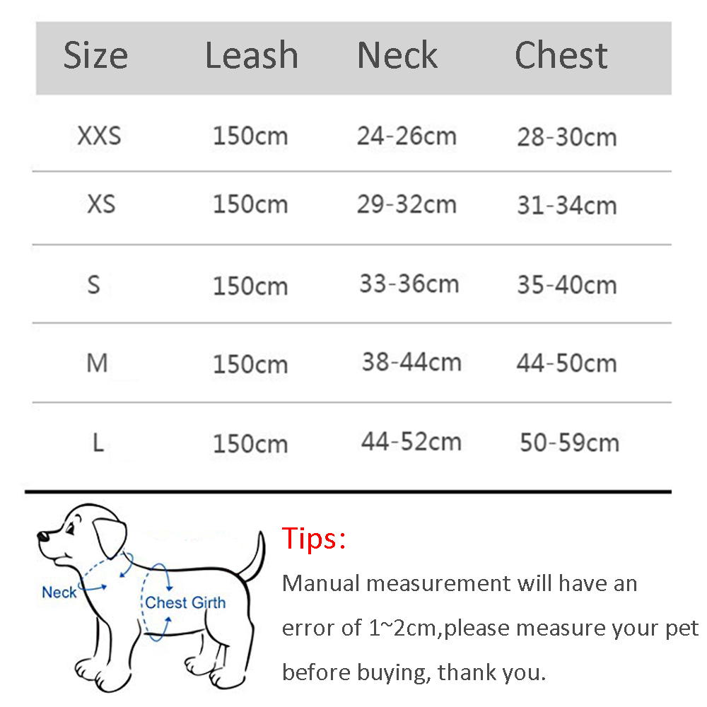 Dog Harness Leash Set for Small Dogs Adjustable Puppy Cat Harness Vest French Bulldog Chihuahua Pug Outdoor Walking