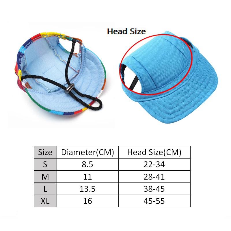 Dog Hat Pet Outdoor Baseball Cap Dog Hat Pet Outdoor Baseball Cap
