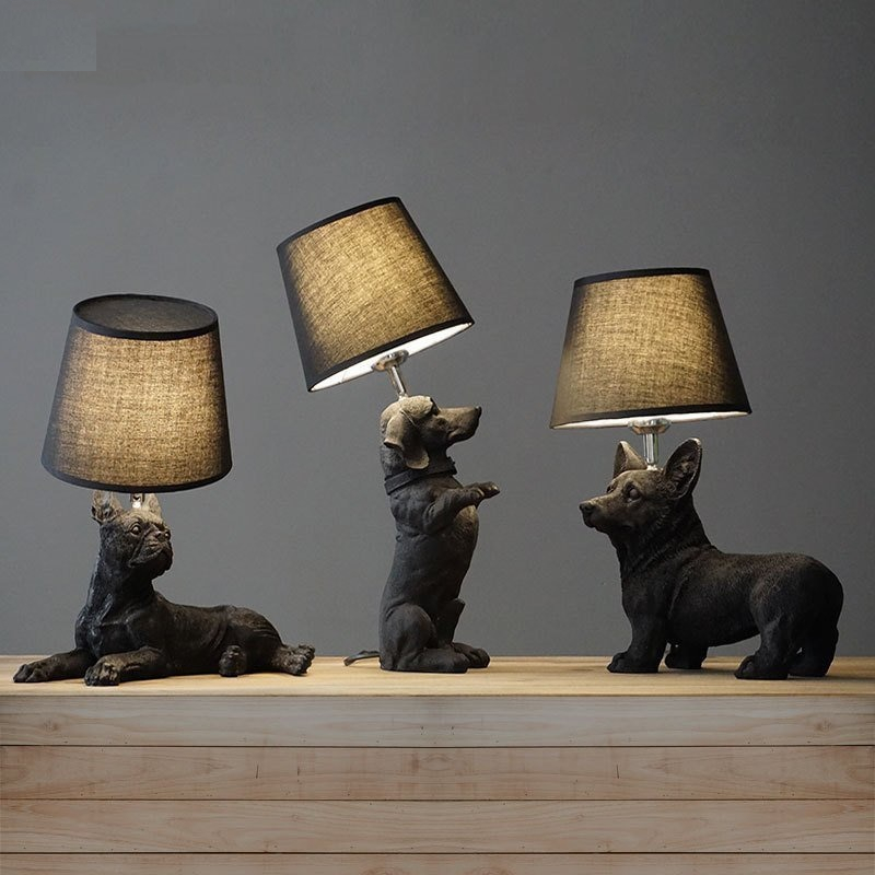 Dog Lamp Table Night Light Dog Lamp Table Night Light