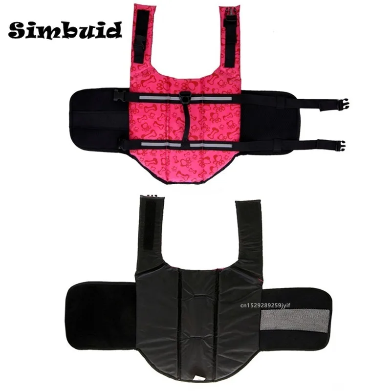 Dog Life Jacket Reflective Adjustable Large Dogs Swimwear Safety Vest Surfing Sailboat Enhanced Buoyancy Pet Lifejackets Dog Life Jacket Reflective Adjustable Large Dogs Swimwear Safety Vest Surfing Sailboat Enhanced Buoyancy Pet Lifejackets