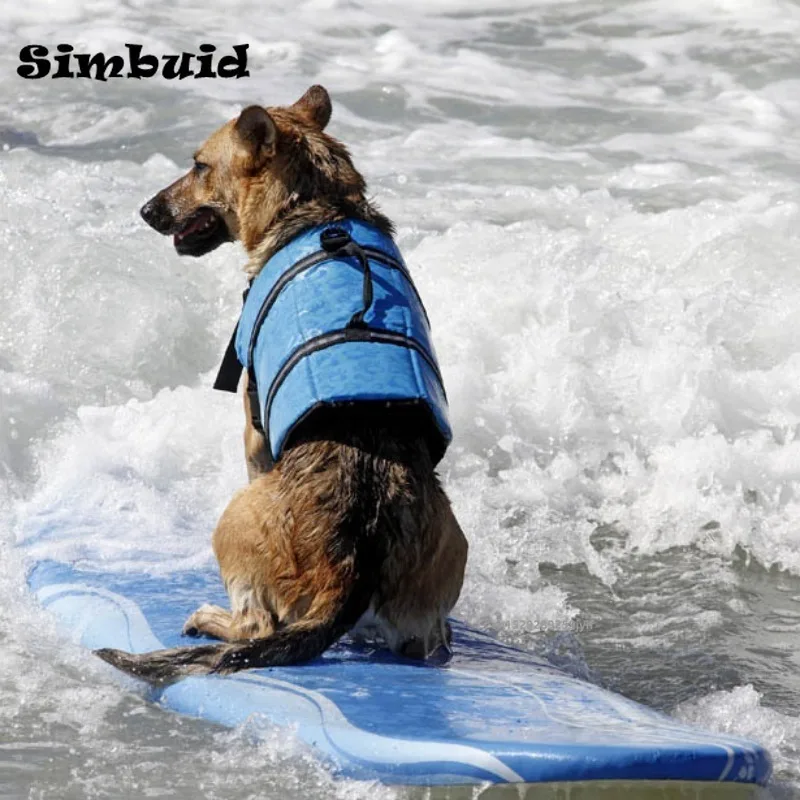 Dog Life Jacket Reflective Adjustable Large Dogs Swimwear Safety Vest Surfing Sailboat Enhanced Buoyancy Pet Lifejackets Dog Life Jacket Reflective Adjustable Large Dogs Swimwear Safety Vest Surfing Sailboat Enhanced Buoyancy Pet Lifejackets