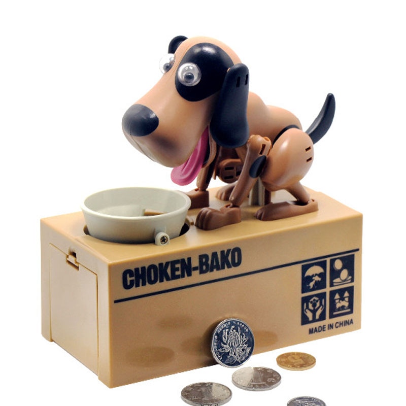 Dog Money Bank Creative Design Coin Box
