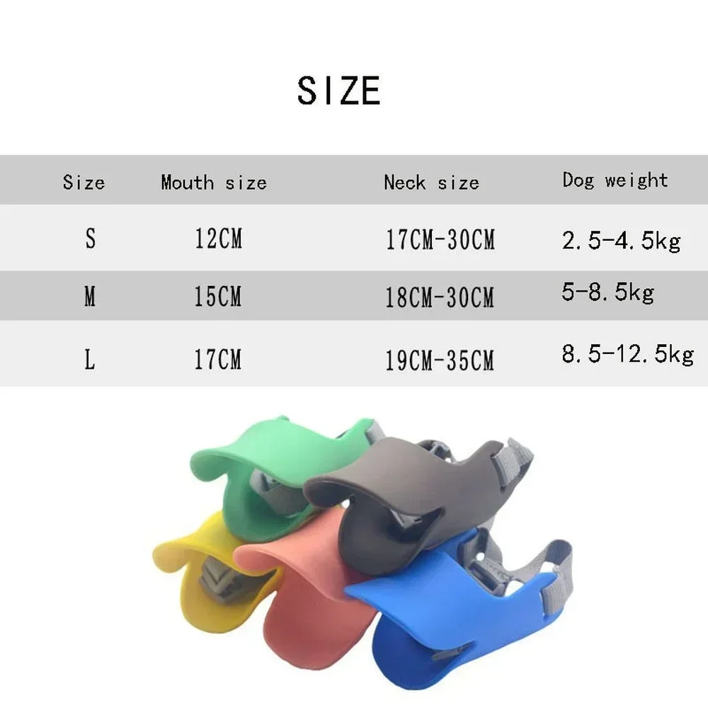 Dog Muzzle Silicone Duck Muzzle Mask for Pet Dogs Anti Bite Stop Barking Small Large Dog Mouth Muzzle Pet Dog Dog Muzzle Silicone Duck Muzzle Mask for Pet Dogs Anti Bite Stop Barking Small Large Dog Mouth Muzzle Pet Dog