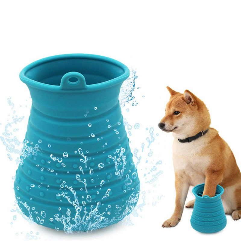Dog Paw Cleaner Cup Dual-Purpose Cleaner Dog Paw Cleaner Cup Dual-Purpose Cleaner