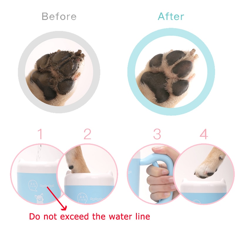 Dog Paw Cleaner Wash Plunger Dog Paw Cleaner Wash Plunger