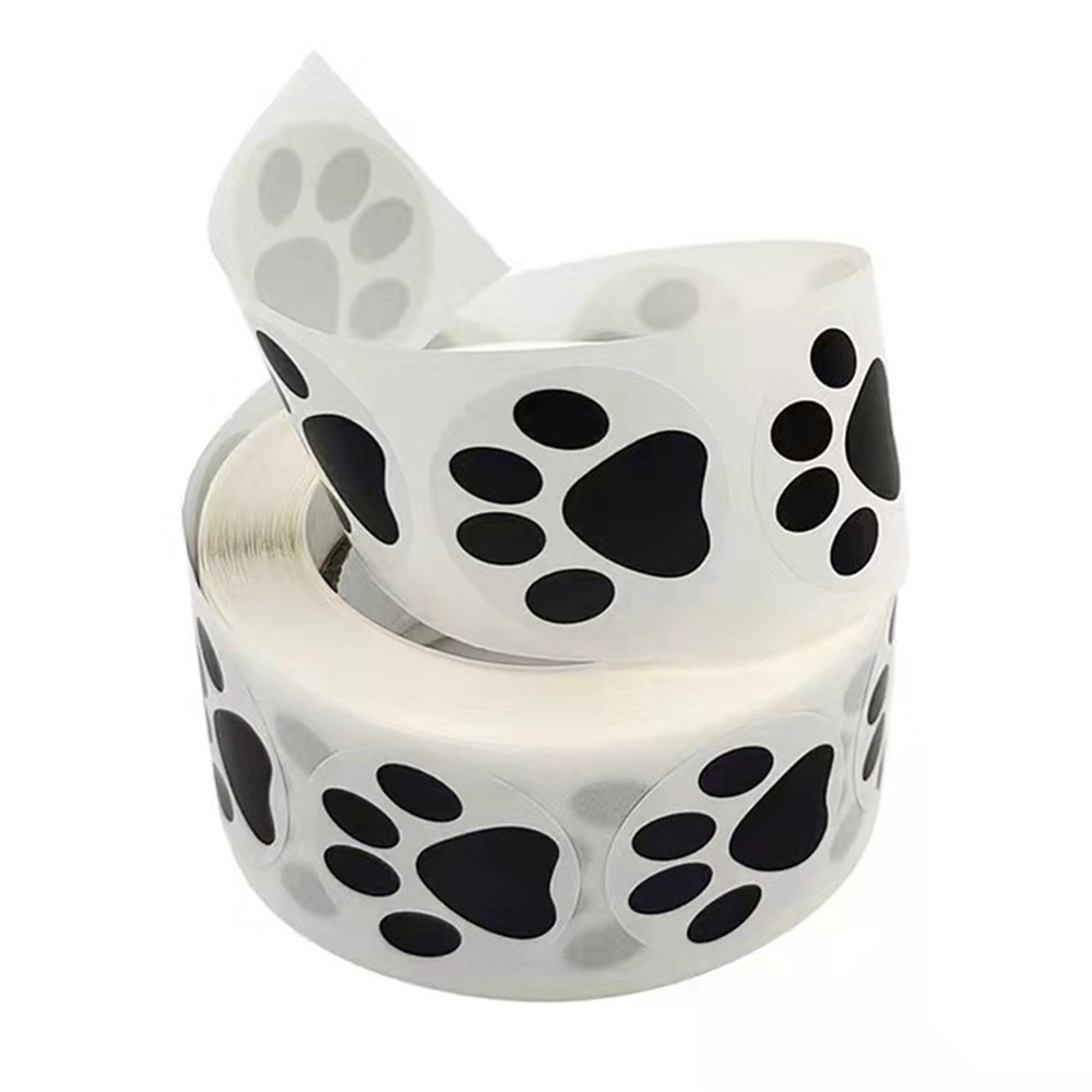 Dog Paw Print Stickers (500 pcs) Dog Paw Print Stickers (500 pcs)
