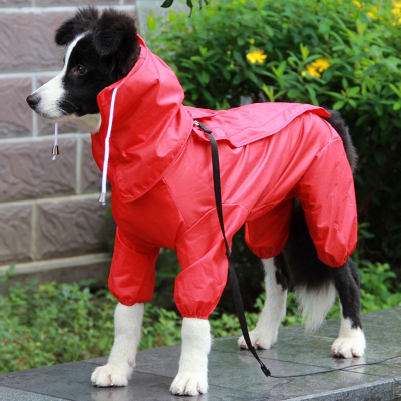 Dog Raincoat with Hood Pet Rain Jacket Dog Raincoat with Hood Pet Rain Jacket