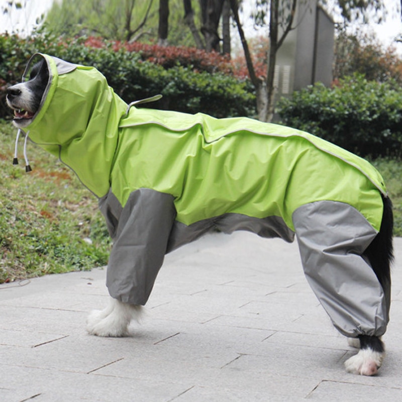 Dog Raincoat with Hood Pet Rain Jacket Dog Raincoat with Hood Pet Rain Jacket