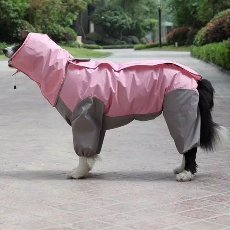Dog Raincoat with Hood Pet Rain Jacket Dog Raincoat with Hood Pet Rain Jacket