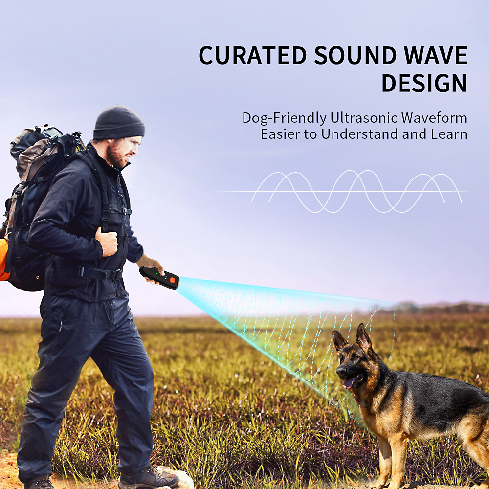 Dog Repeller No Dog Noise Anti Barking Device Ultrasonic Dog Bark Deterrent Devices Training 3 Modes USB Rechargeable Dog Repeller No Dog Noise Anti Barking Device Ultrasonic Dog Bark Deterrent Devices Training 3 Modes USB Rechargeable