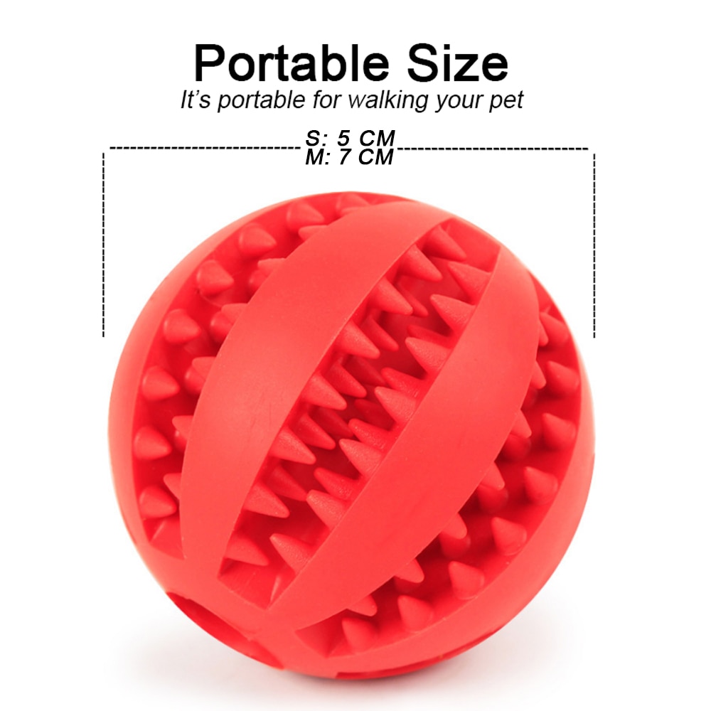 Dog Rubber Ball Pet Snack Toy Dog Rubber Ball Pet Snack Toy