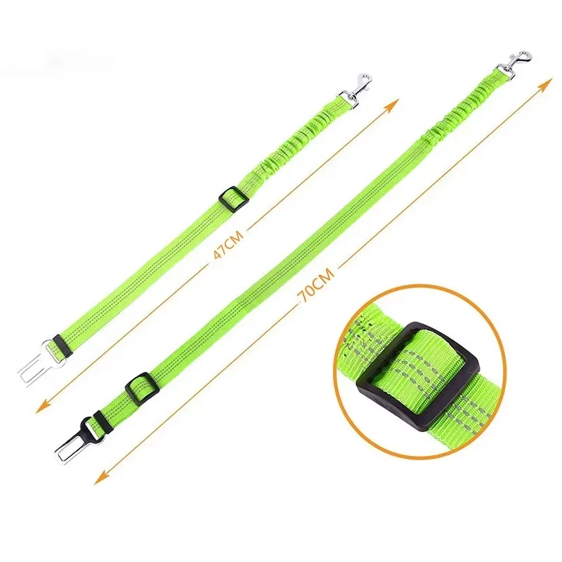 Dog Safety Leash Adjustable Retractable Cushioning Elastic Pet Leash Car Seat Seat Belt Safety Rope Tug Rope Dog Safety Leash Adjustable Retractable Cushioning Elastic Pet Leash Car Seat Seat Belt Safety Rope Tug Rope