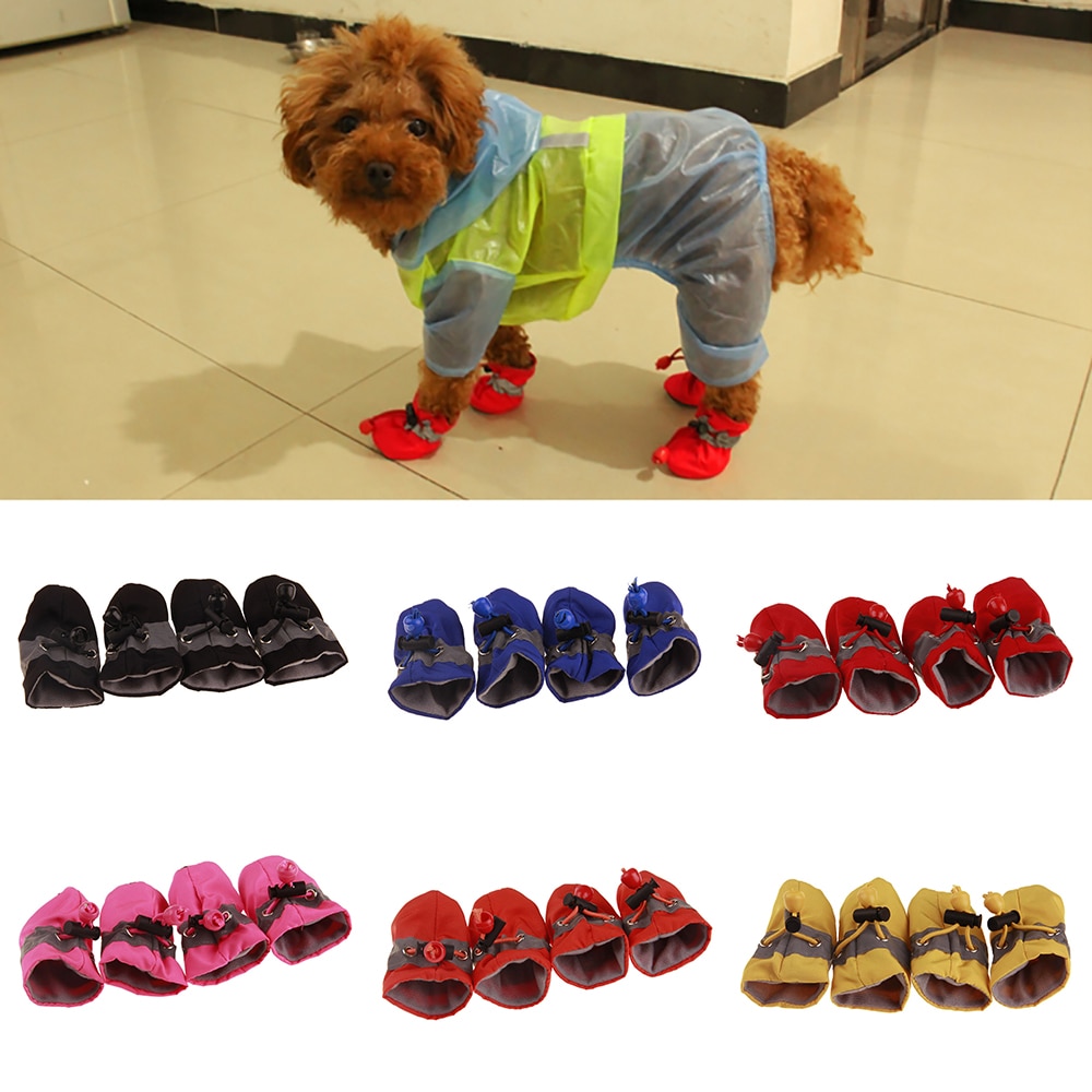 Dog Shoes Anti-Slip Waterproof Set Dog Shoes Anti-Slip Waterproof Set