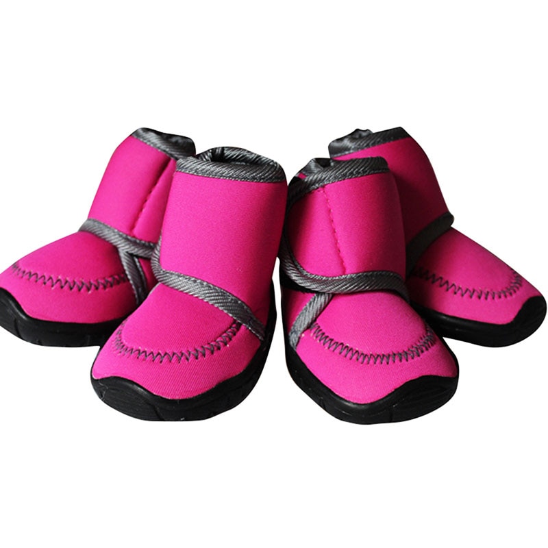Dog Shoes For Winter Footwear (4pcs)