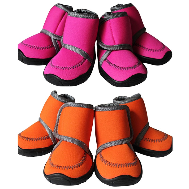 Dog Shoes For Winter Footwear (4pcs)