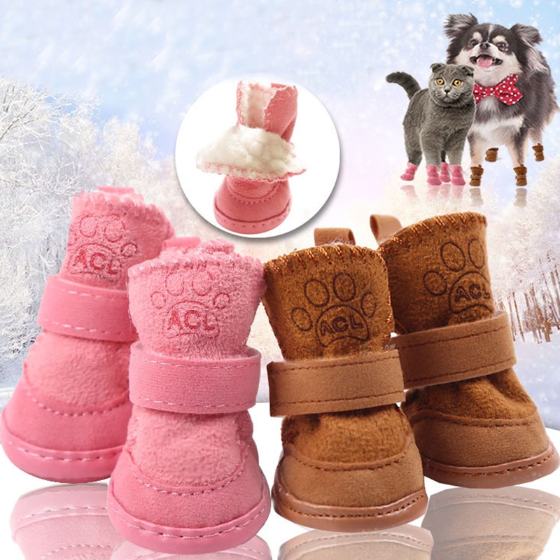 Dog Snow Boots Pet Winter Shoes Dog Snow Boots Pet Winter Shoes