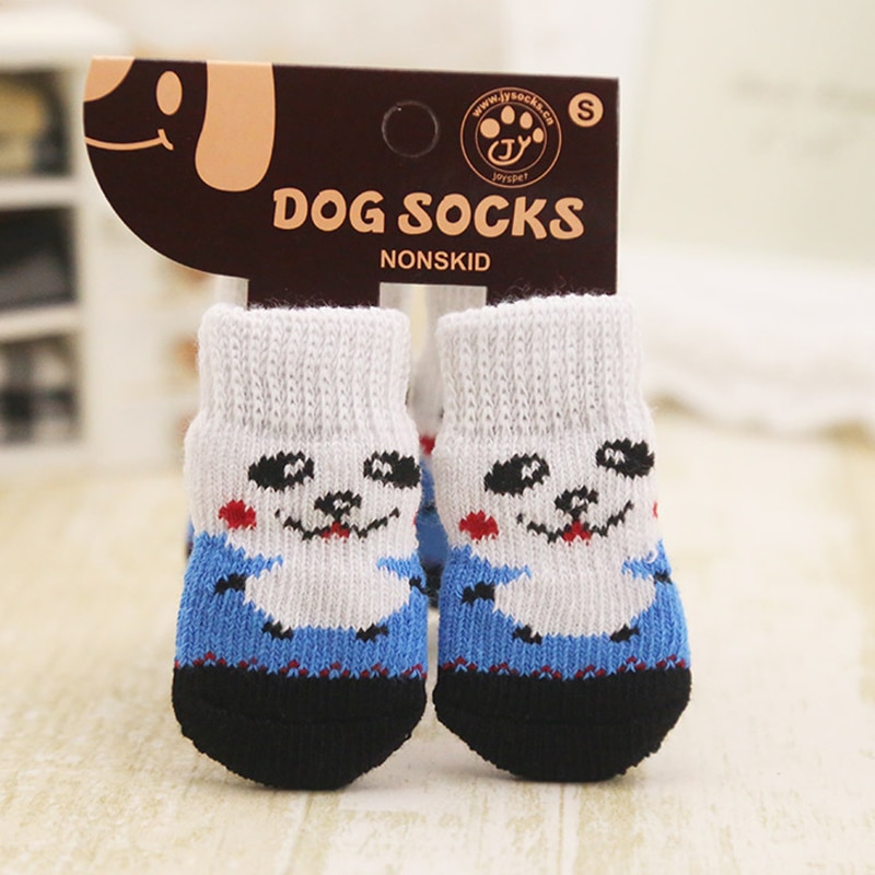Dog Socks Anti-slip Bottom 4PC Set Dog Socks Anti-slip Bottom 4PC Set
