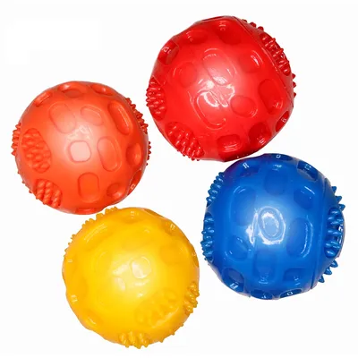 Dog Squeaky Ball Pet Tooth Cleaning Ball Dog Squeaky Ball Pet Tooth Cleaning Ball