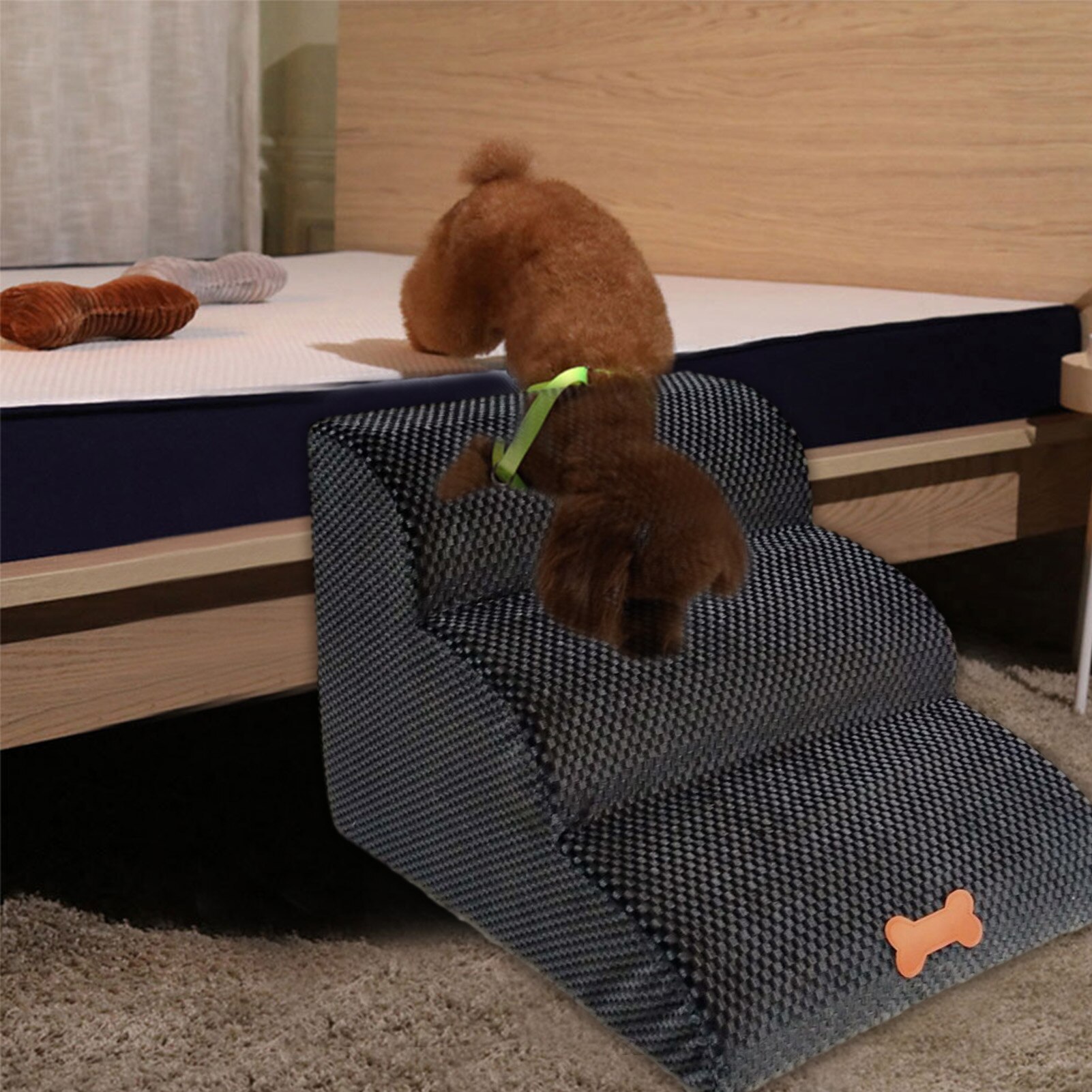Dog Steps for Sofa 3 Tiers Pet Ladder