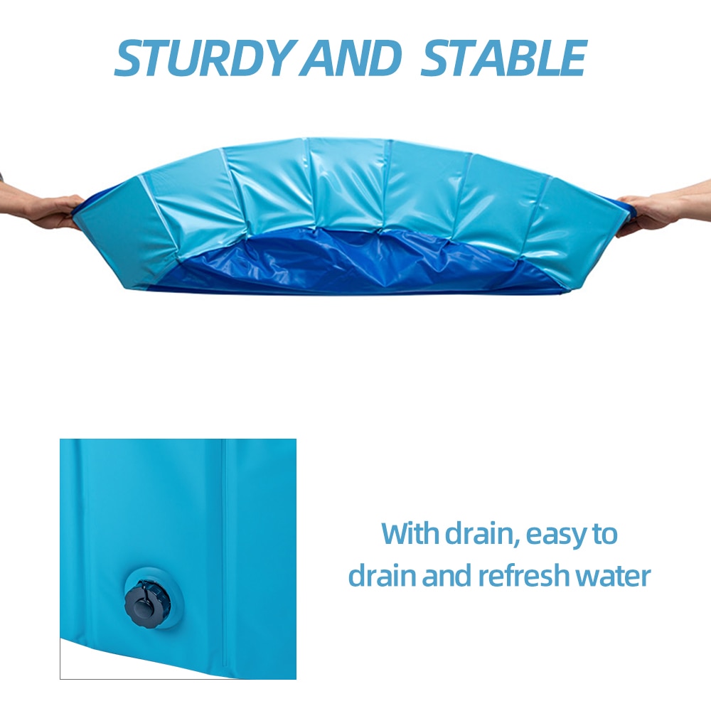 Dog Swimming Pool Foldable Bathtub