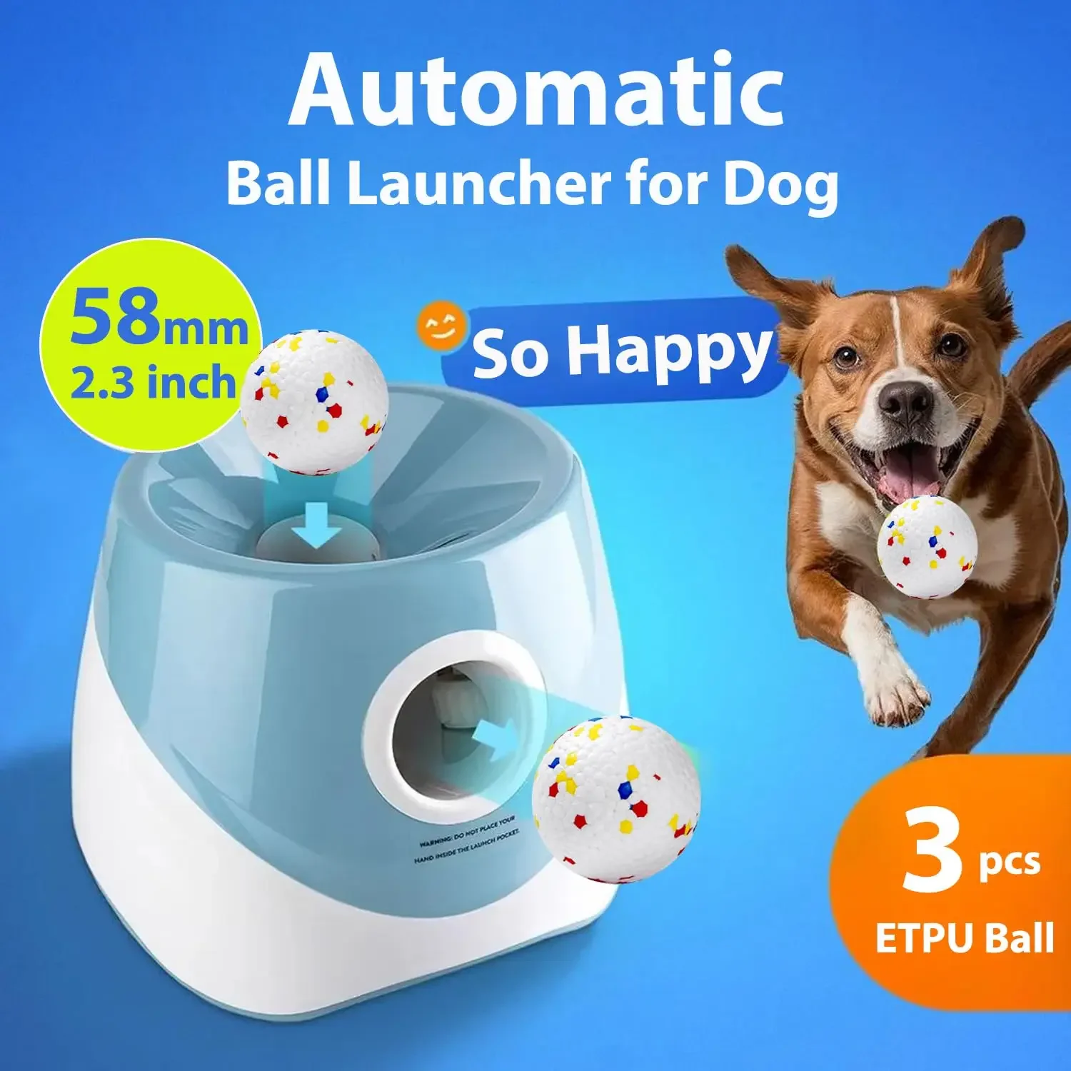 Dog Tennis Ball Launcher Dogs Chase Automatic Toys Automatic Fun Interactive Machine Fun Interactive Catapult Throw Dog Tennis Ball Launcher Dogs Chase Automatic Toys Automatic Fun Interactive Machine Fun Interactive Catapult Throw