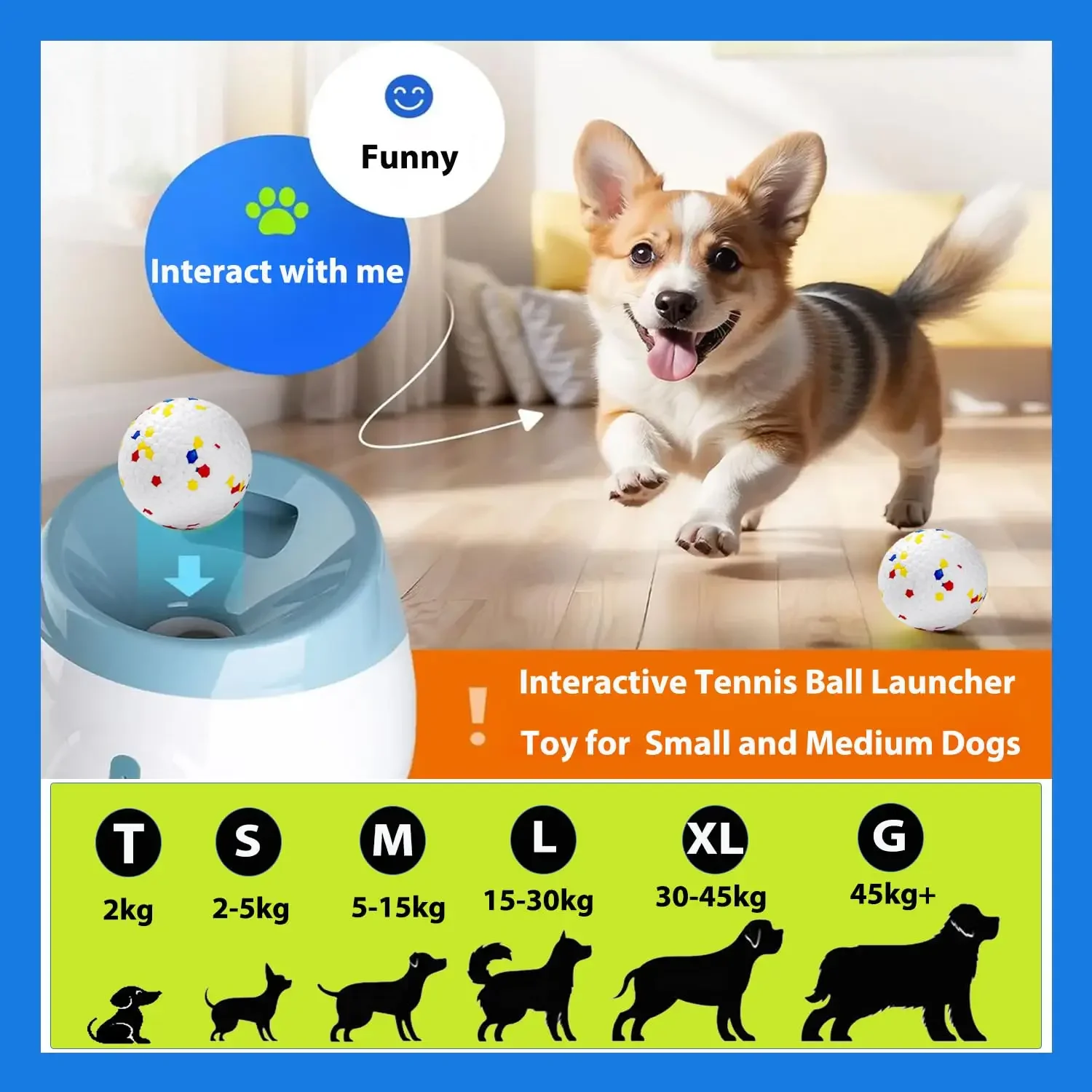 Dog Tennis Ball Launcher Dogs Chase Automatic Toys Automatic Fun Interactive Machine Fun Interactive Catapult Throw Dog Tennis Ball Launcher Dogs Chase Automatic Toys Automatic Fun Interactive Machine Fun Interactive Catapult Throw