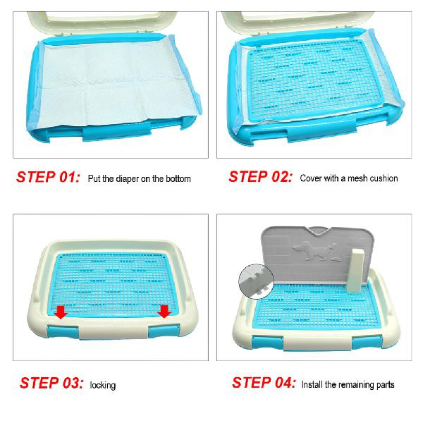 Dog Toilet Portable Plastic Tray Dog Toilet Portable Plastic Tray
