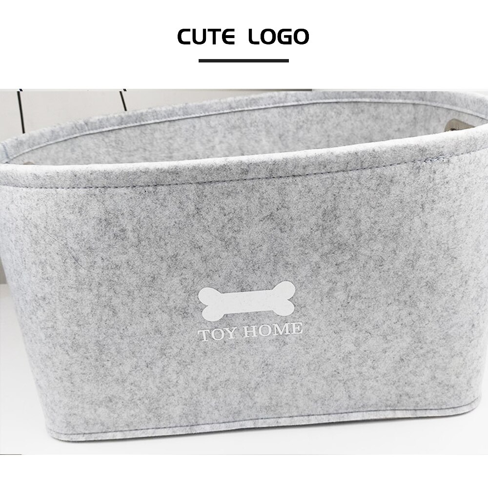 Dog Toy Storage Basket Portable Organizer Dog Toy Storage Basket Portable Organizer