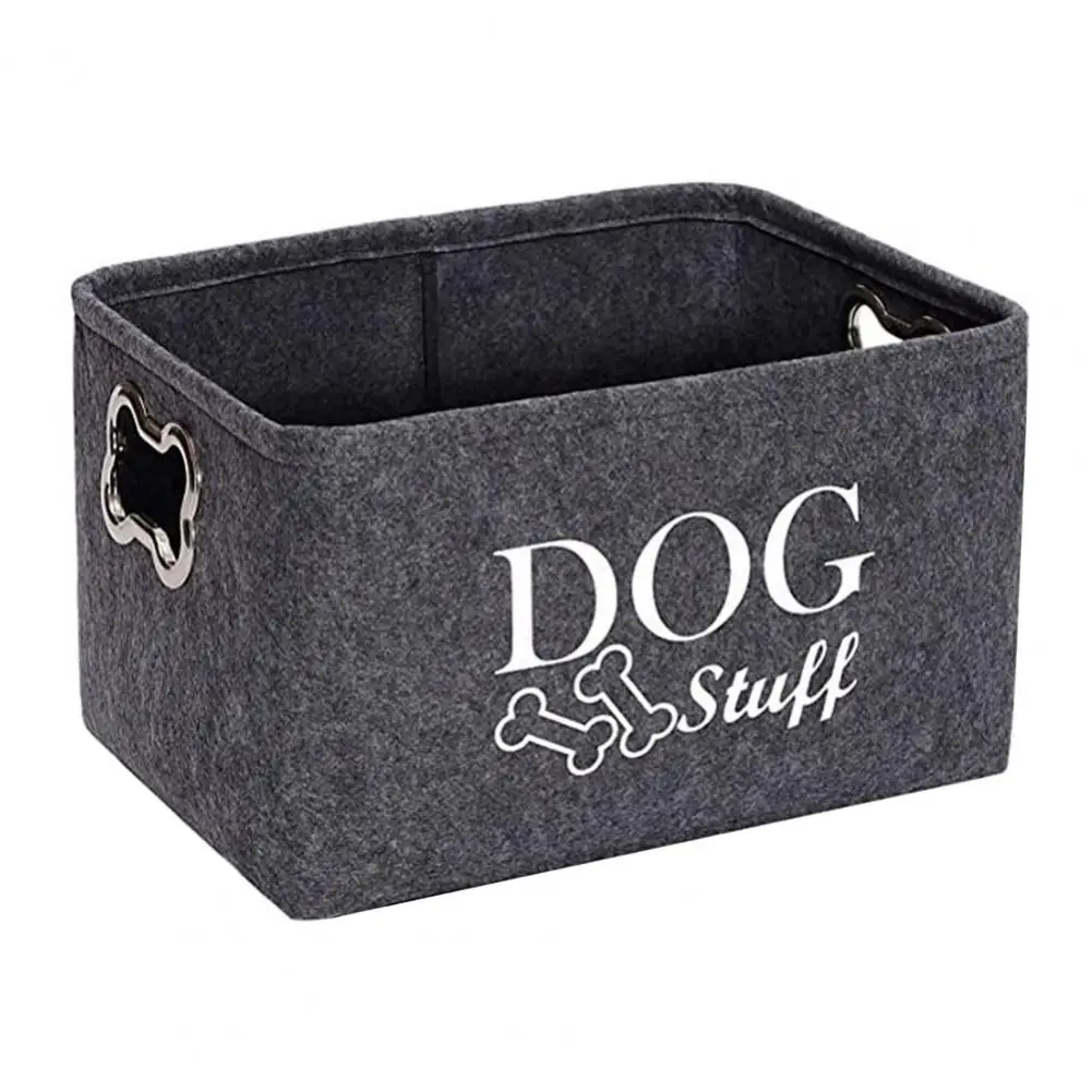 Dog Toys Storage Bin with Handles