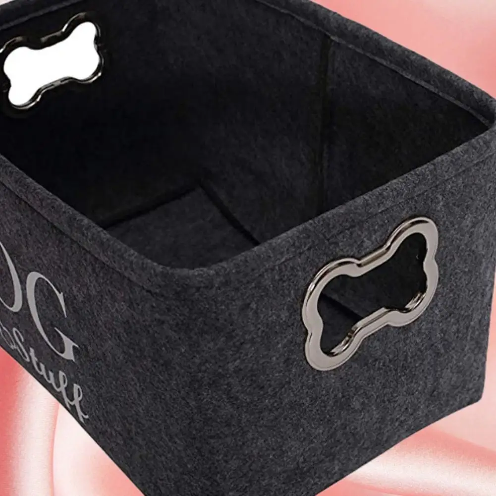 Dog Toys Storage Bin with Handles
