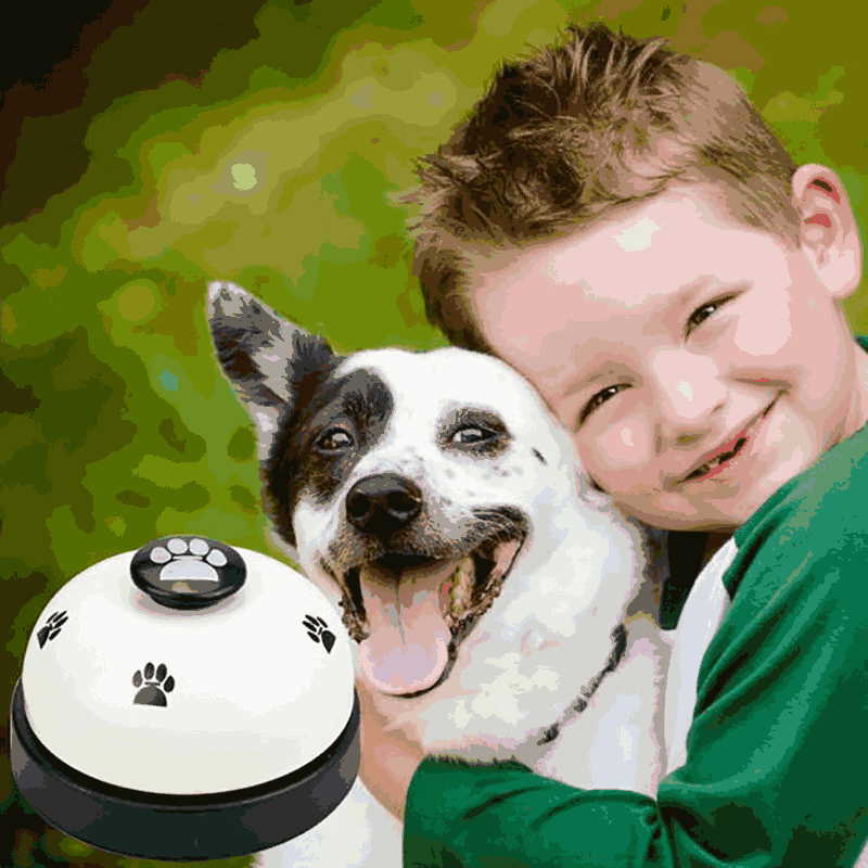 Dog Training Bell Paw Print Design Dog Training Bell Paw Print Design