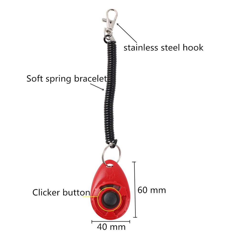Dog Training Clicker with Wrist Strap Dog Training Clicker with Wrist Strap