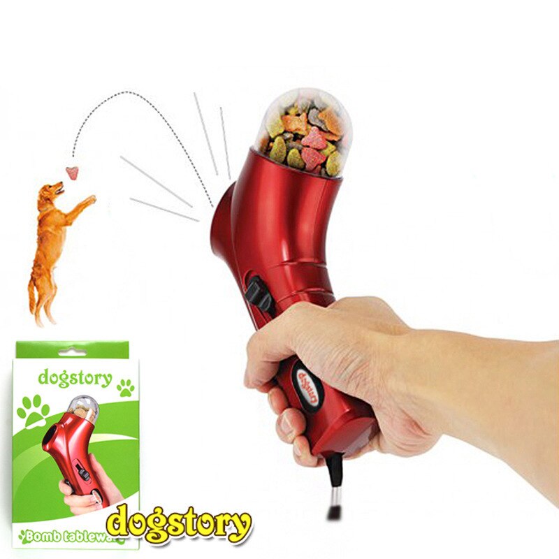 Dog Training Dog Treat Thrower Launcher Dog Training Dog Treat Thrower Launcher