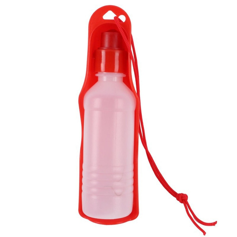 Dog Travel Water Bottle Bowl Feeder