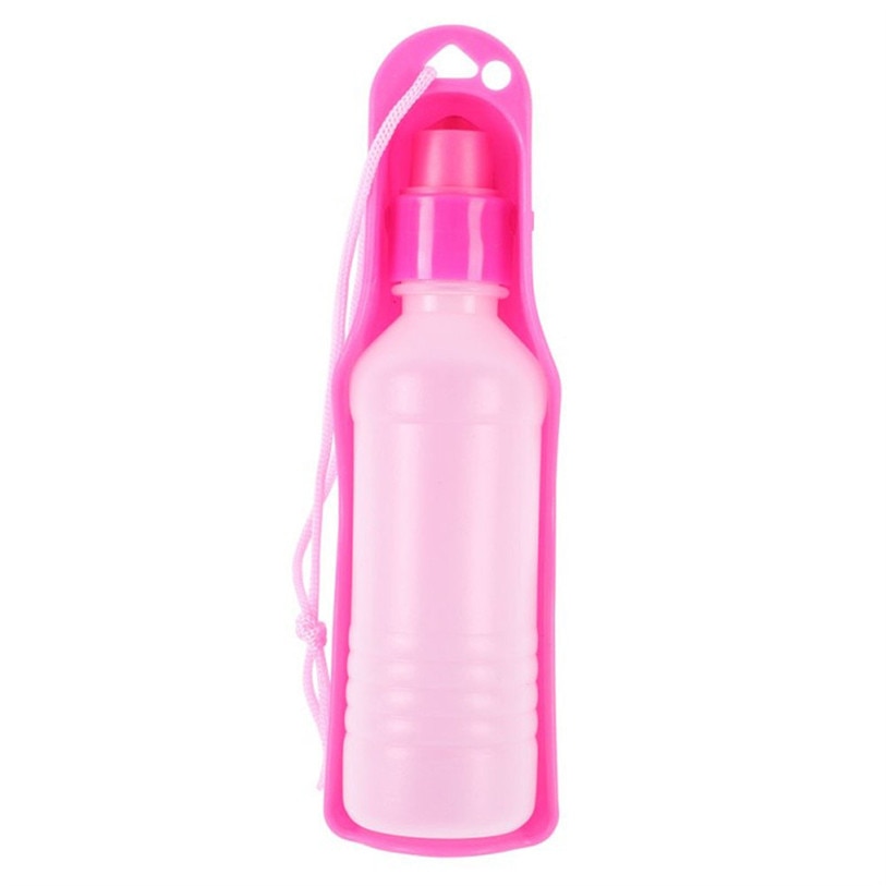 Dog Travel Water Bottle Bowl Feeder