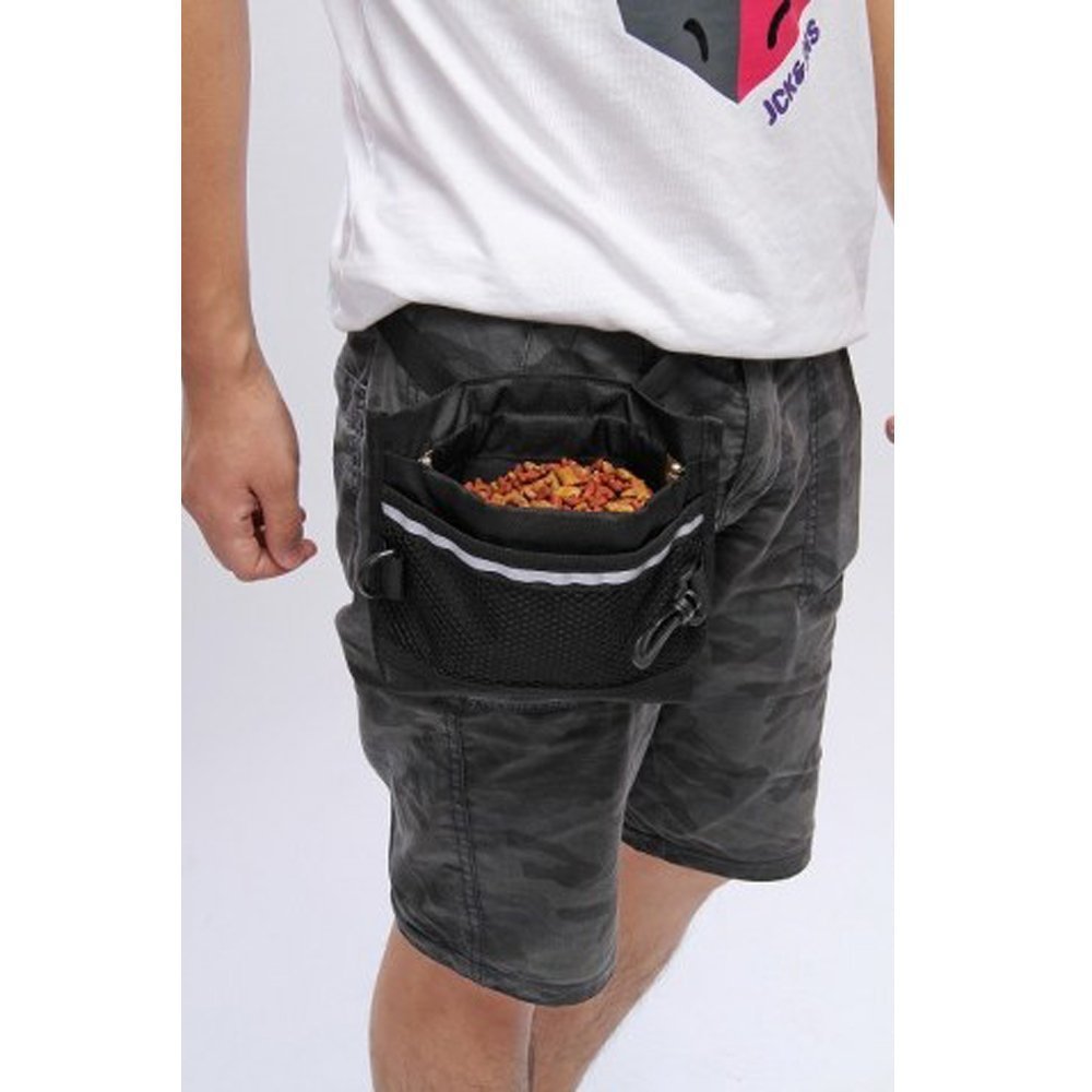 Dog Treat Pouch with Buckle Belt Dog Treat Pouch with Buckle Belt