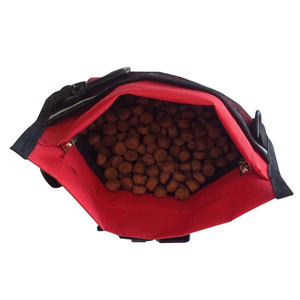 Dog Treat Pouch with Buckle Belt Dog Treat Pouch with Buckle Belt