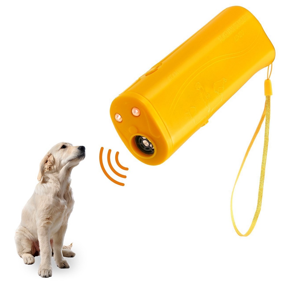 Dog Ultrasonic Anti Barking Device 3 in 1 Dog Training Anti-barking Device with Flash Light Outdoor Pets Dogs Repellent Dog Ultrasonic Anti Barking Device 3 in 1 Dog Training Anti-barking Device with Flash Light Outdoor Pets Dogs Repellent
