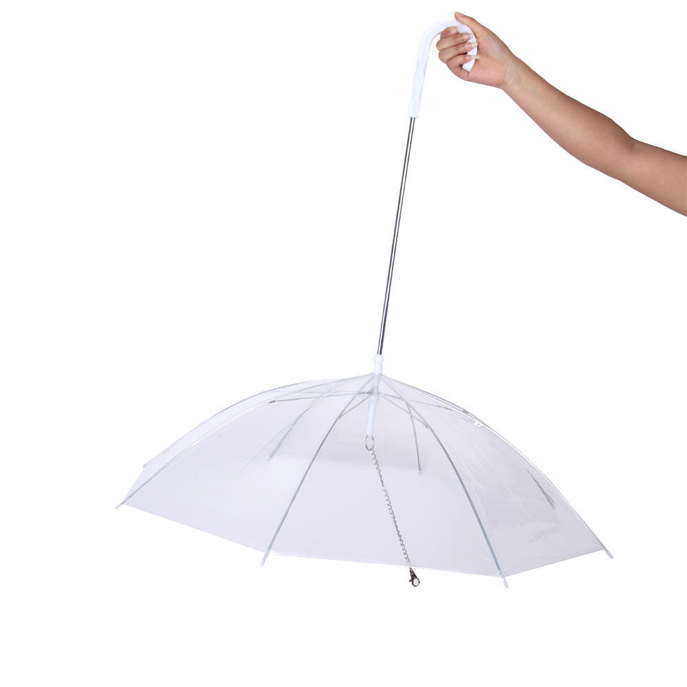 Dog Umbrella with Built-In Leash Dog Umbrella with Built-In Leash