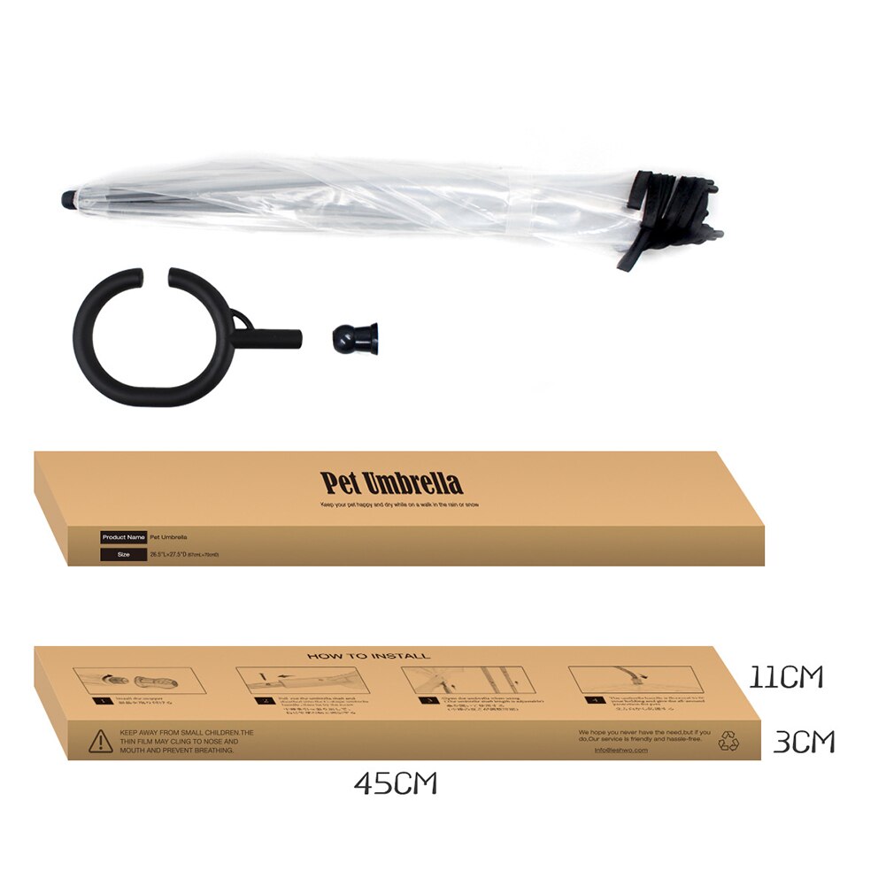 Dog Walking Umbrella Leash