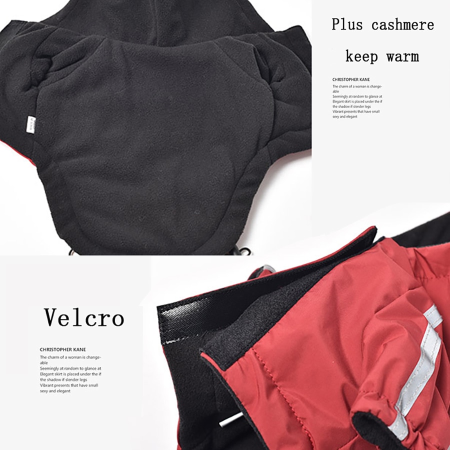 Dog Windbreaker Rain and Snow Jacket Dog Windbreaker Rain and Snow Jacket