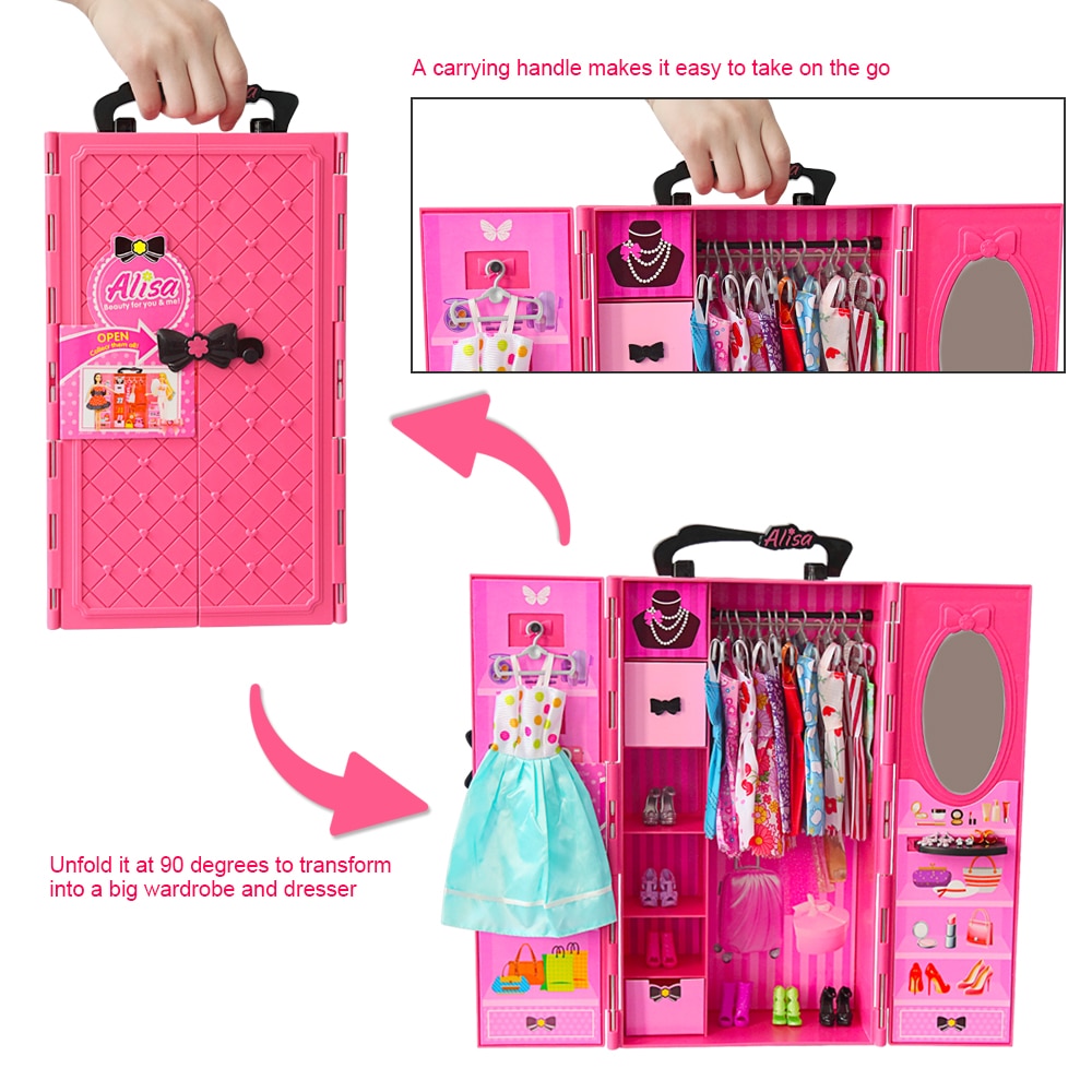 Doll Closet Clothes Accessories Set Doll Closet Clothes Accessories Set