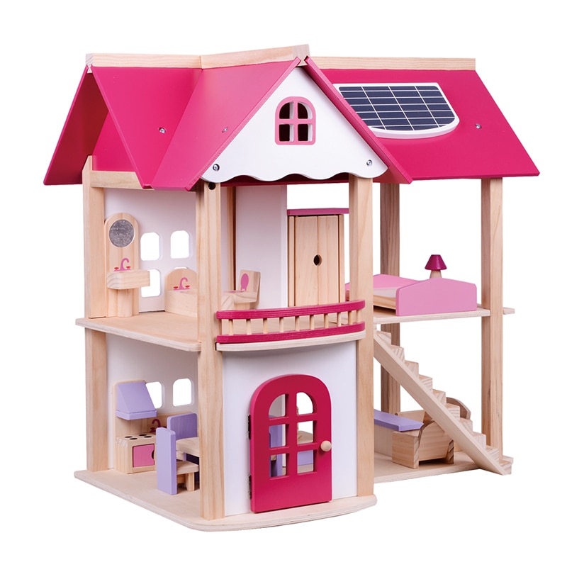 Doll House For Girls Wooden Villa Doll House For Girls Wooden Villa