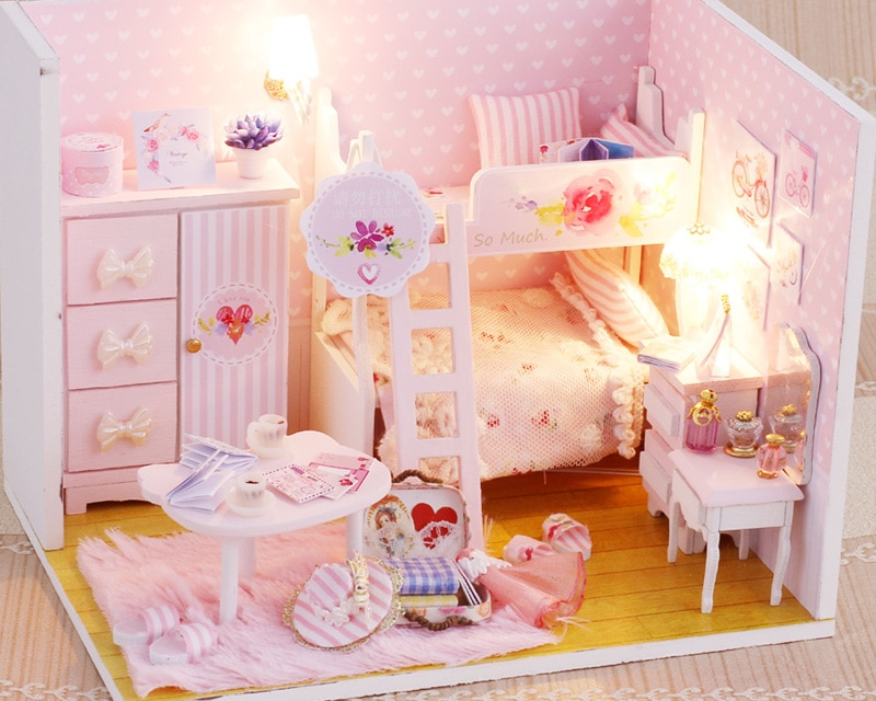 Doll House For Kids DIY Miniature Puzzle Doll House For Kids DIY Miniature Puzzle