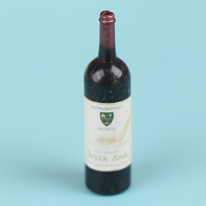 Dollhouse Accessory Miniature Wine Bottle (10 pcs)