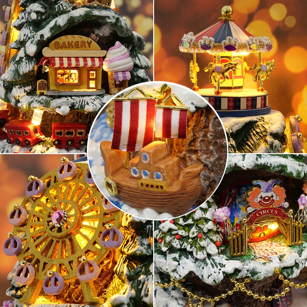 Dolls House DIY Miniature Worlds Set Dolls House DIY Miniature Worlds Set