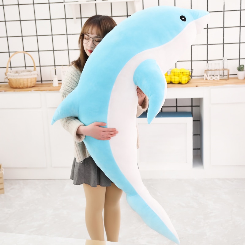 Dolphin Stuffed Animal Soft Pillow