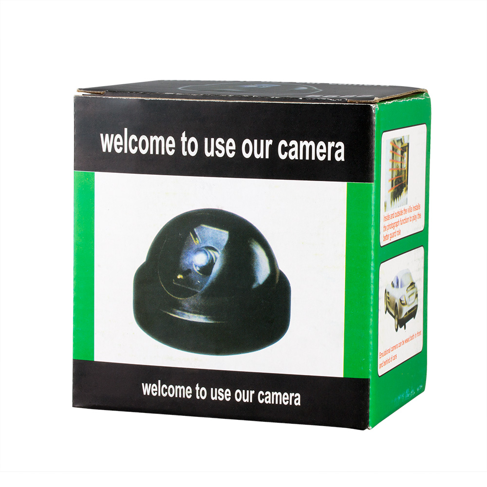 Dome CCTV Dummy Camera Flashing Led Fake Camera Power Via AA Battery Surveillance Security System Dome CCTV Dummy Camera Flashing Led Fake Camera Power Via AA Battery Surveillance Security System